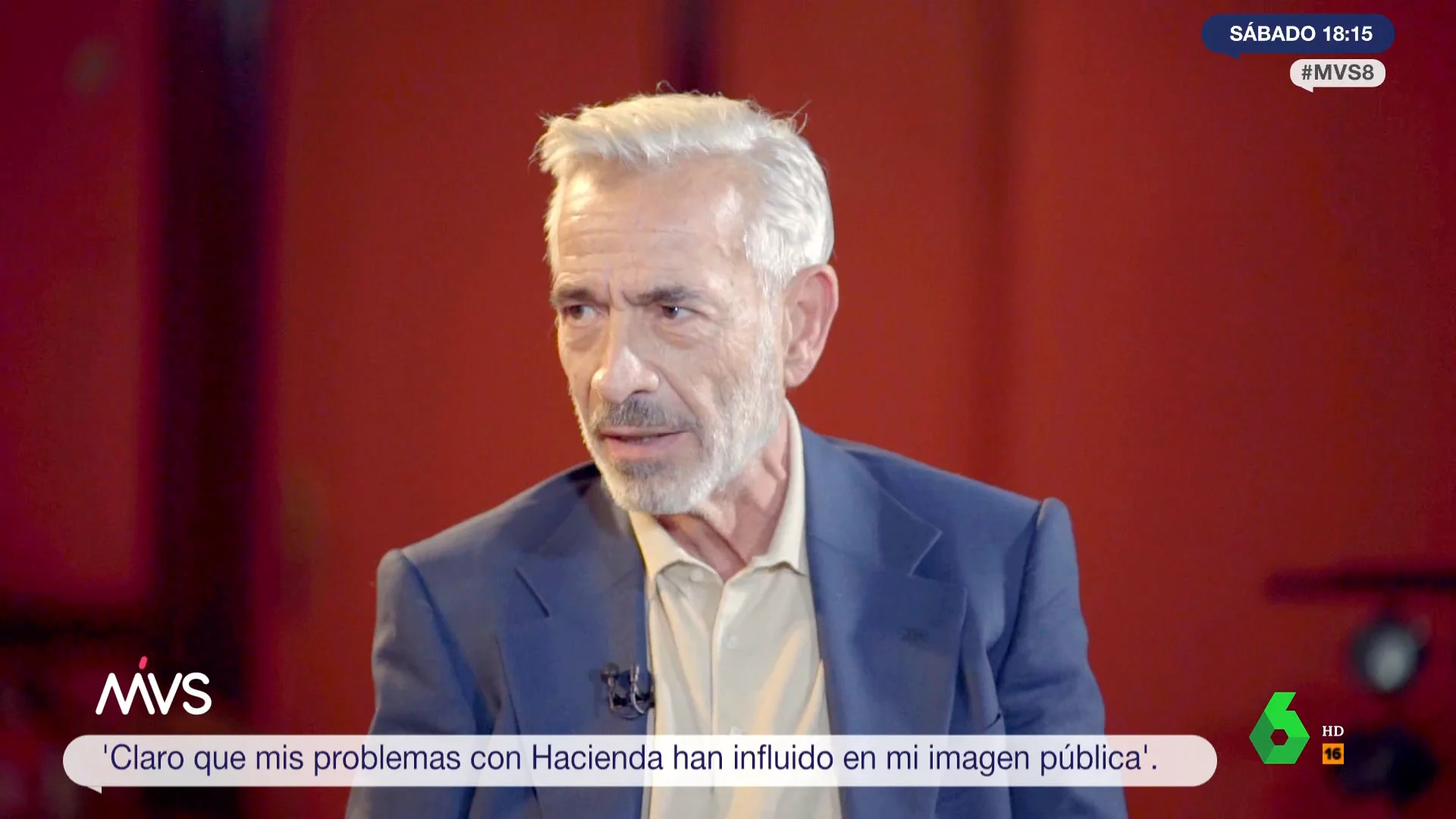 Imanol Arias se sincera sobre sus problemas con Hacienda