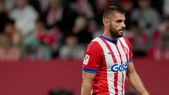 David López, jugador del Girona David López, jugador del Girona