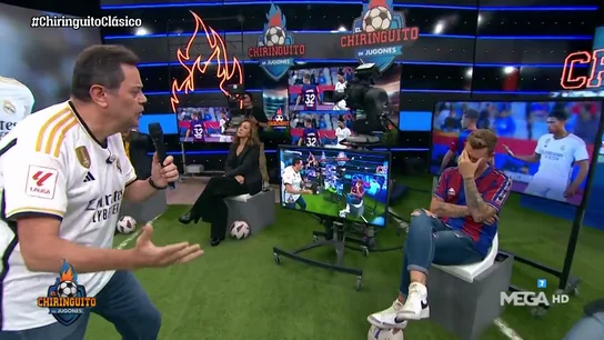 La canción más viral: Tomás Roncero canta el 'Hey Jude' más madridista en 'El Chiringuito'... ¡en la cara de Jota Jordi! La canción más viral: Tomás Roncero canta el 'Hey Jude' más madridista en 'El Chiringuito'... ¡en la cara de Jota Jordi!