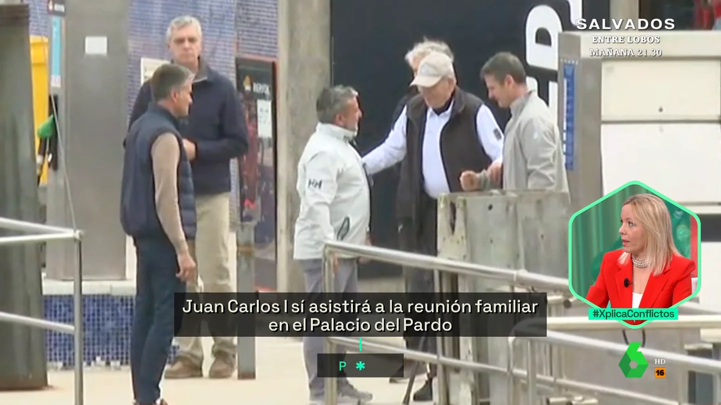 "Juan Carlos I frente a la opinión pública es kryptonita": así valora Ana Polo la ausencia del emérito en la jura de Leonor "Juan Carlos I frente a la opinión pública es kryptonita": así valora Ana Polo la ausencia del emérito en la jura de Leonor