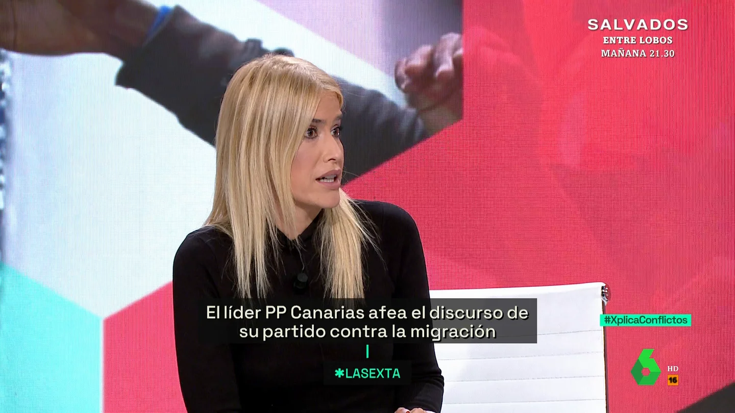 Afra Blanco, "asustada y preocupada" porque el PP defiende "tesis xenófobas y racistas". Afra Blanco, "asustada y preocupada" porque el PP defiende "tesis xenófobas y racistas".