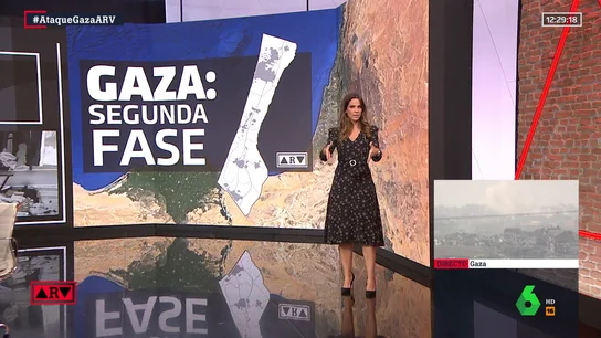 Así avanzan las tropas israelíes en Gaza en esta segunda fase de la ofensiva Así avanzan las tropas israelíes en Gaza en esta segunda fase de la ofensiva