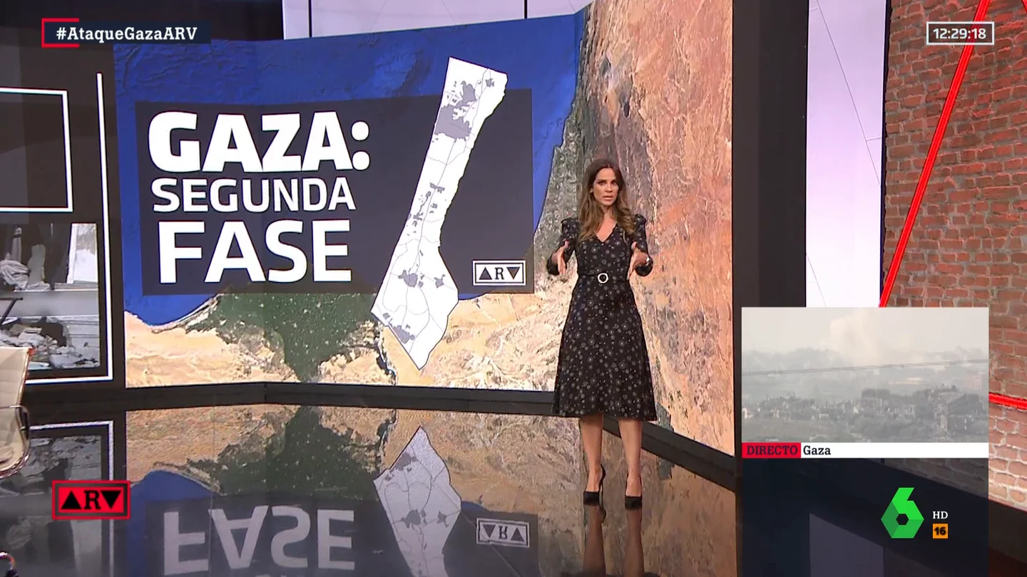 Así avanzan las tropas israelíes en Gaza en esta segunda fase de la ofensiva Así avanzan las tropas israelíes en Gaza en esta segunda fase de la ofensiva