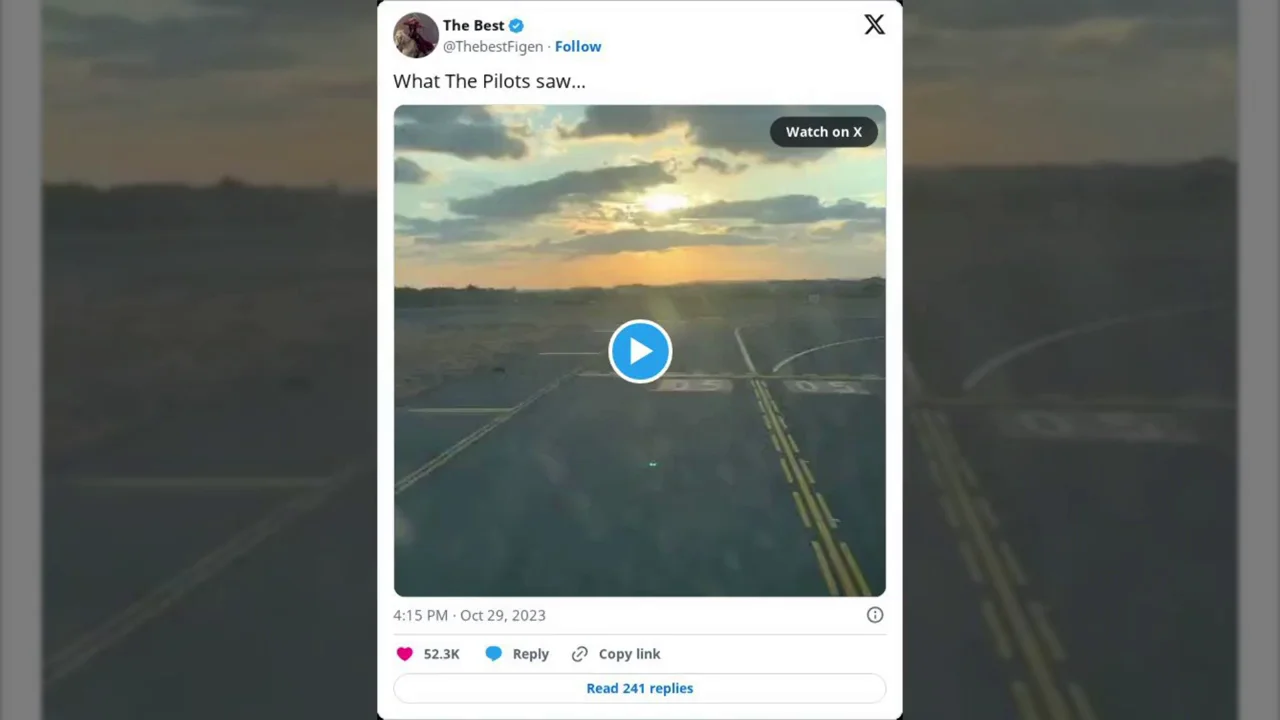 El impresionante vídeo de lo que ven los pilotos de los aviones desde la cabina durante un vuelo El impresionante vídeo de lo que ven los pilotos de los aviones desde la cabina durante un vuelo