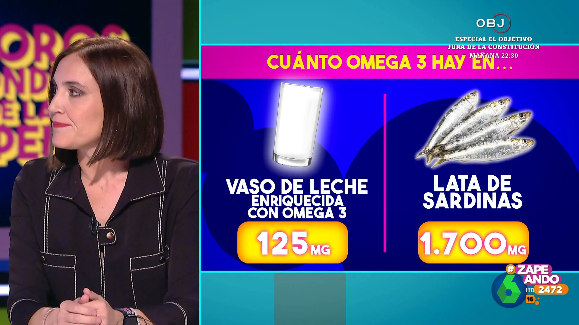 ¿Qué pescados son los más ricos en Omega 3? Boticaria García lo explica en Zapeando