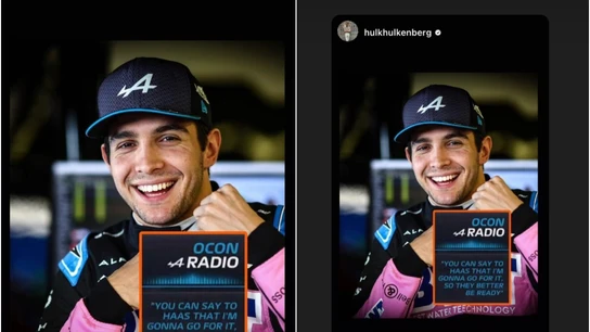 Nico Hulkenberg y Esteban Ocon Nico Hulkenberg y Esteban Ocon