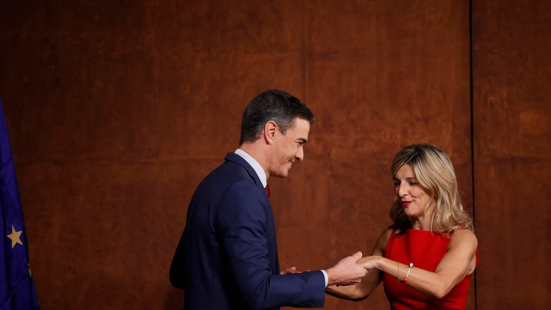 Pedro Sánchez y Yolanda Díaz