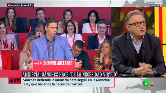 Carlos Segovia, tras el discurso de Sánchez sobre la amnistía: "Consagra en la política que el fin justifica los medios" Carlos Segovia, tras el discurso de Sánchez sobre la amnistía: "Consagra en la política que el fin justifica los medios"