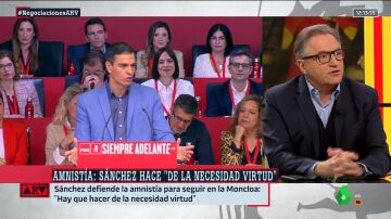 Carlos Segovia, tras el discurso de Sánchez sobre la amnistía: "Consagra en la política que el fin justifica los medios"