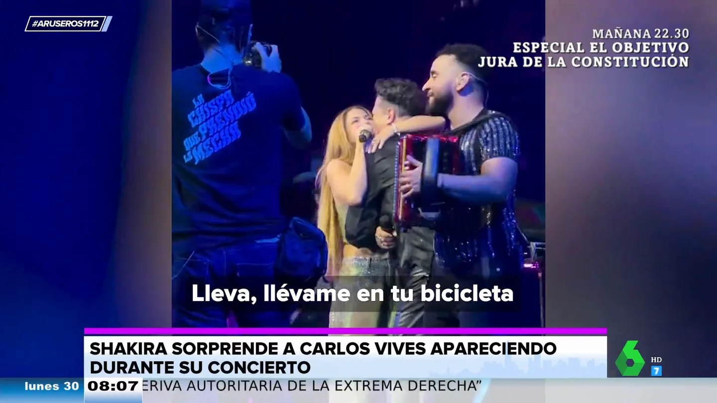 Shakira cambia la letra de 'La bicicleta' para no nombrar a Gerard Piqué: así le llama ahora en pleno concierto Shakira cambia la letra de 'La bicicleta' para no nombrar a Gerard Piqué: así le llama ahora en pleno concierto