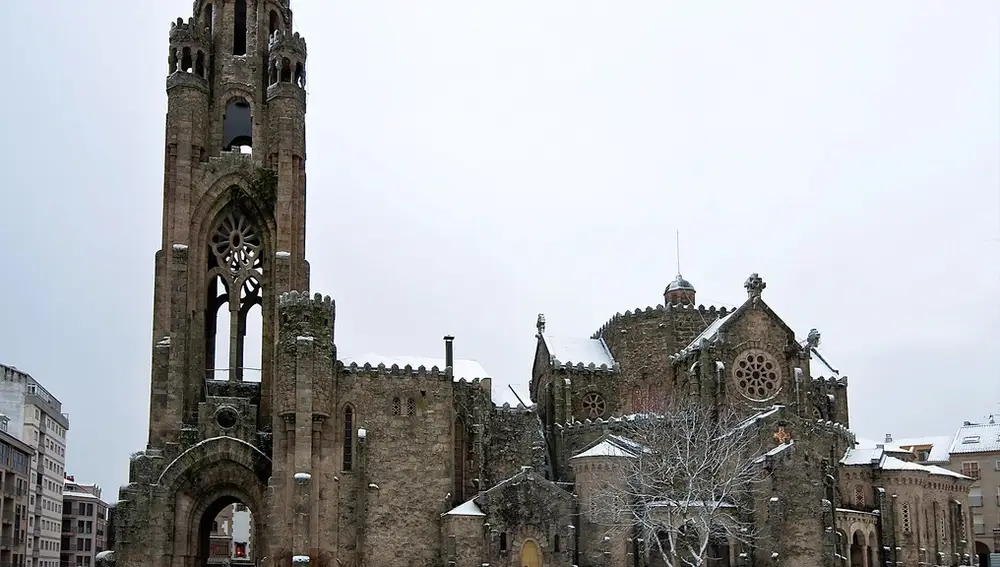 Iglesia de Vera Cruz de Carballiño, en Ourense, Galicia