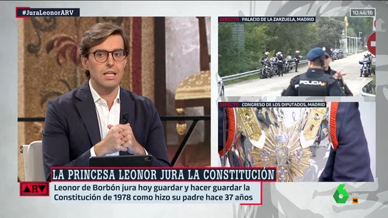 Pablo Montesinos, sobre la princesa Leonor: "Está consiguiendo que la institución tenga más adeptos" Pablo Montesinos, sobre la princesa Leonor: "Está consiguiendo que la institución tenga más adeptos"