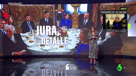 Lo que no se ha visto de la jura de Leonor: de las miradas a Sofía a su brindis al encontrar su sitio en la comida Lo que no se ha visto de la jura de Leonor: de las miradas a Sofía a su brindis al encontrar su sitio en la comida