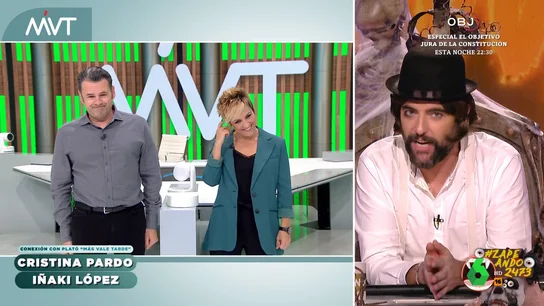 El curioso parecido que Iñaki López encuentra a Dani Mateo con su disfraz de Halloween El curioso parecido que Iñaki López encuentra a Dani Mateo con su disfraz de Halloween