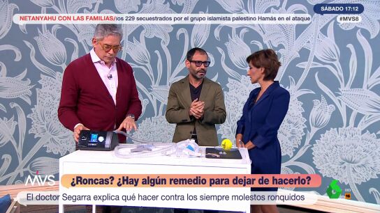 El doctor Segarra advierte del peligro que puede suponer el ronquido