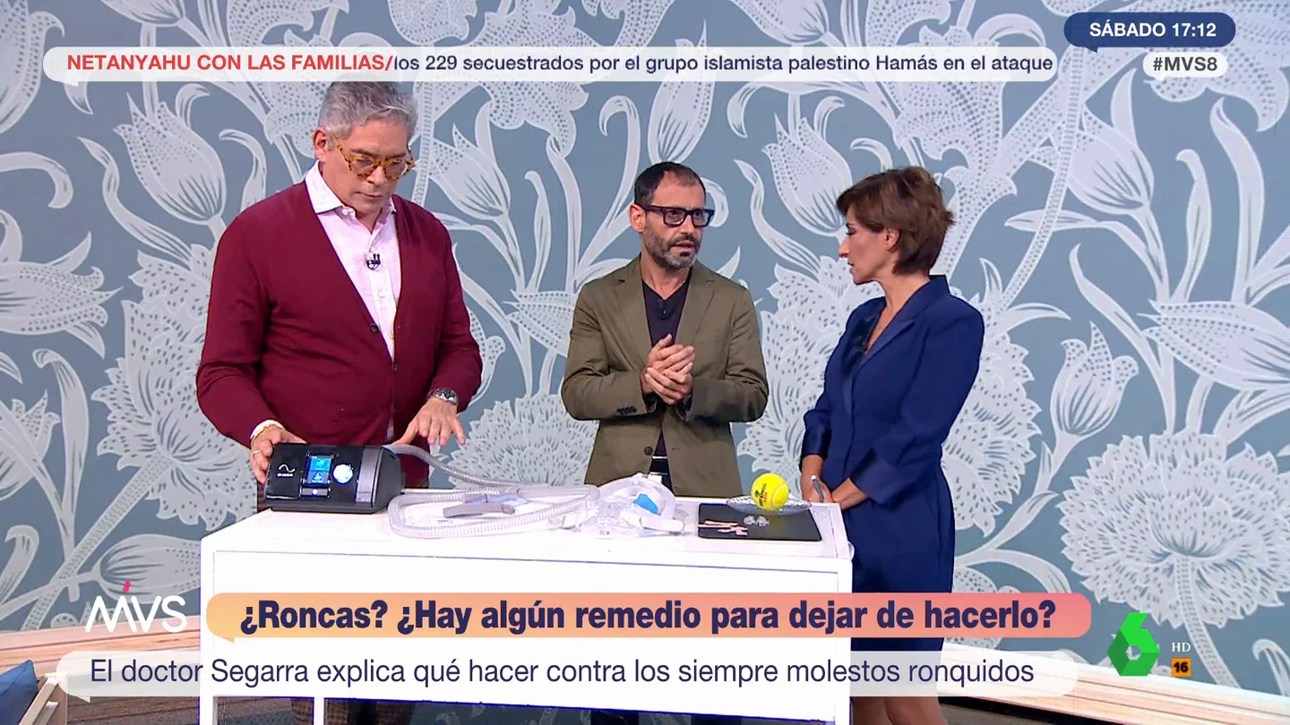 El doctor Segarra advierte del peligro que puede suponer el ronquido El doctor Segarra advierte del peligro que puede suponer el ronquido
