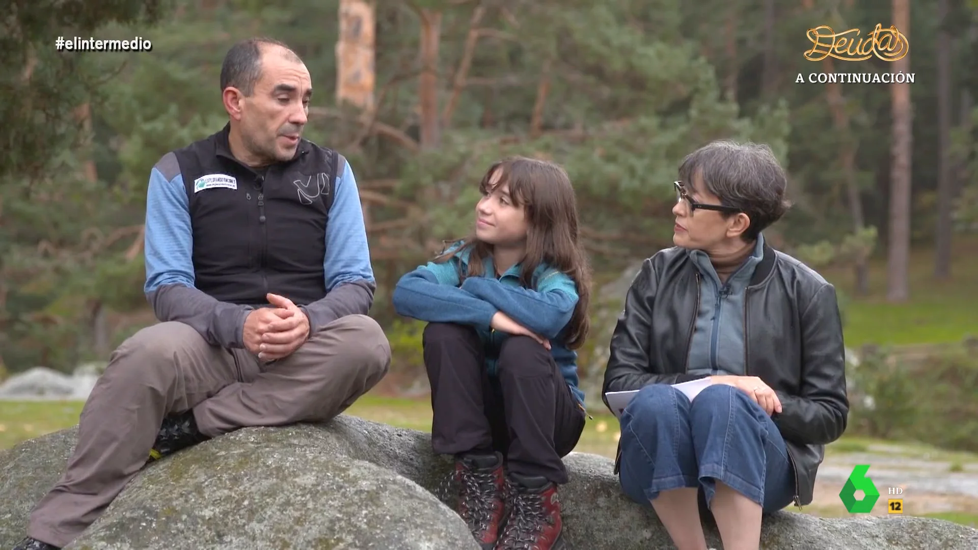 Una familia de montañeros destaca lo que más les gusta del alpinismo: "Estamos los cuatro juntos"