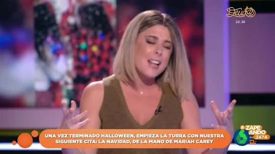 La improvisada interpretación de Valeria Ros cantando 'Without you' de Mariah Carey en directo La improvisada interpretación de Valeria Ros cantando 'Without you' de Mariah Carey en directo