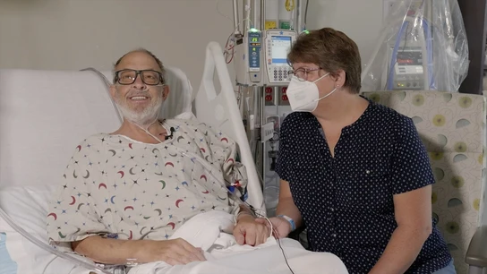 Lawrence Faucette, el paciente de 58 años con una cardiopatía terminal que recibió el segundo trasplante de corazón de cerdo. Lawrence Faucette, el paciente de 58 años con una cardiopatía terminal que recibió el segundo trasplante de corazón de cerdo.