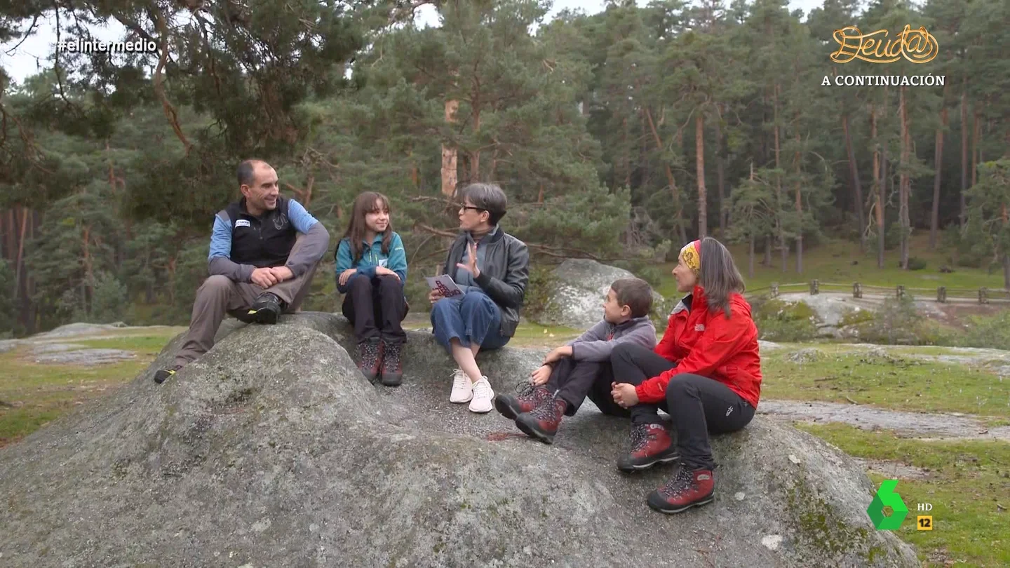Una familia de montañeros recuerda uno de los momentos grabados en su memoria tras coronar una cumbre Una familia de montañeros recuerda uno de los momentos grabados en su memoria tras coronar una cumbre