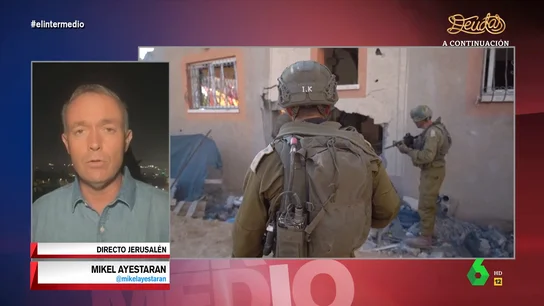 Ayestaran, del cerco de Israel a Gaza, "el gran bastión de Hamás": "Los bombardeos siguen intensos y hay combates cuerpo a cuerpo" Ayestaran, del cerco de Israel a Gaza, "el gran bastión de Hamás": "Los bombardeos siguen intensos y hay combates cuerpo a cuerpo"