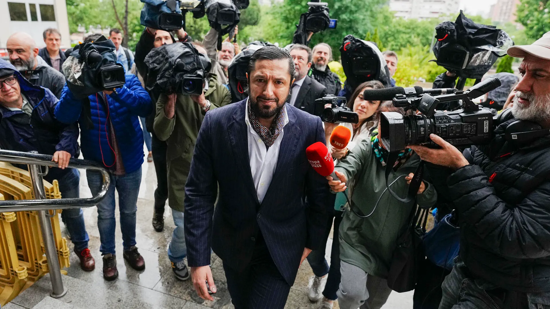 El bailarín Rafael Amargo en una imagen de archivo a su llegada a la Audiencia Provincial de Madrid.