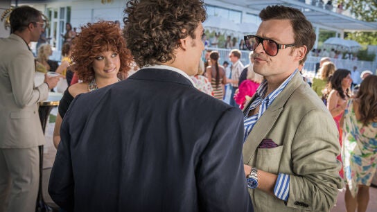 Adam Jezierski ('Física o Química') junto a MIguel Herrán en una escena de 'Los Farad'.