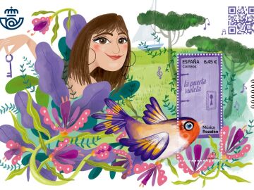 Correos issues a stamp dedicated to the singer Rozalén