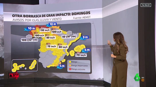 Nueva borrasca de gran impacto Nueva borrasca de gran impacto