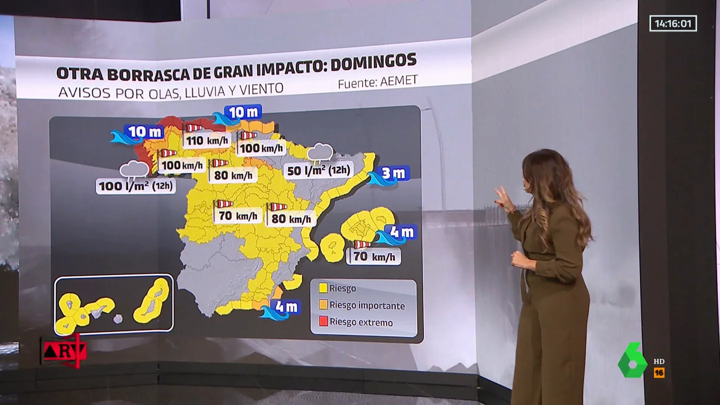 Nueva borrasca de gran impacto Nueva borrasca de gran impacto