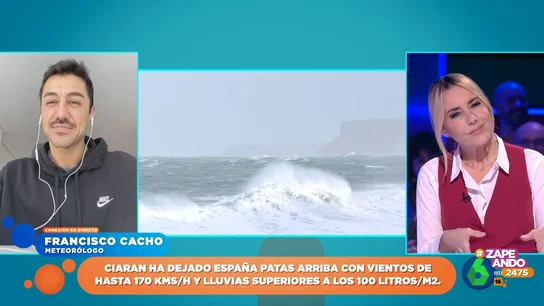 Francisco Cacho aclara si volveremos a sufrir tormentas tan severas como Ciarán Francisco Cacho aclara si volveremos a sufrir tormentas tan severas como Ciarán