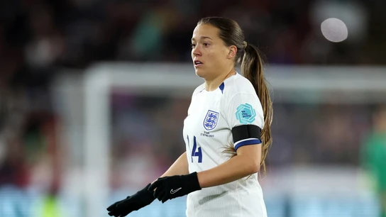 Fran Kirby, en un partido con Inglaterra Fran Kirby, en un partido con Inglaterra