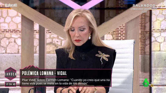 Carmen Lomana explica por qué lo suyo y lo de Pilar Vidal no tiene solución: "Aborrece a toda mi cuchipandi" Carmen Lomana explica por qué lo suyo y lo de Pilar Vidal no tiene solución: "Aborrece a toda mi cuchipandi"
