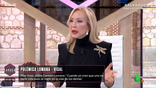 Carmen Lomana habla claro sobre Pilar Vidal Carmen Lomana habla claro sobre Pilar Vidal