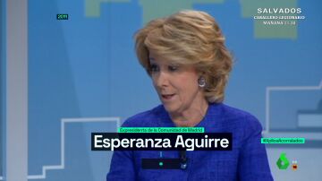 La hemeroteca de Esperanza Aguirre: así afirmaba en 2011 que había que montar "un campamento" en la calle Ferraz