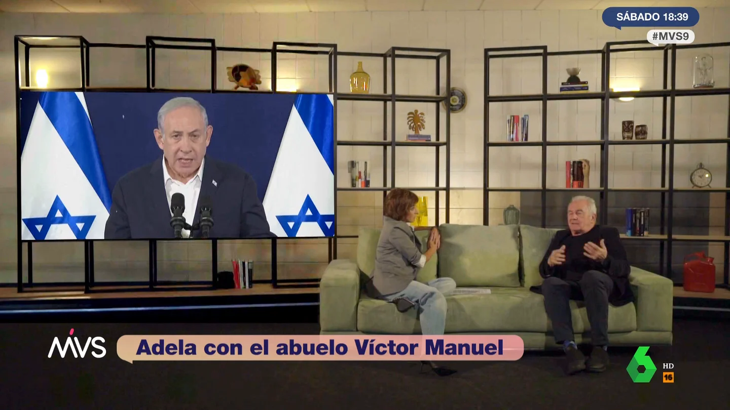 Víctor Manuel: "Seguramente el peor gobernante de la historia del mundo es Netanyahu, un señor atroz" Víctor Manuel: "Seguramente el peor gobernante de la historia del mundo es Netanyahu, un señor atroz"