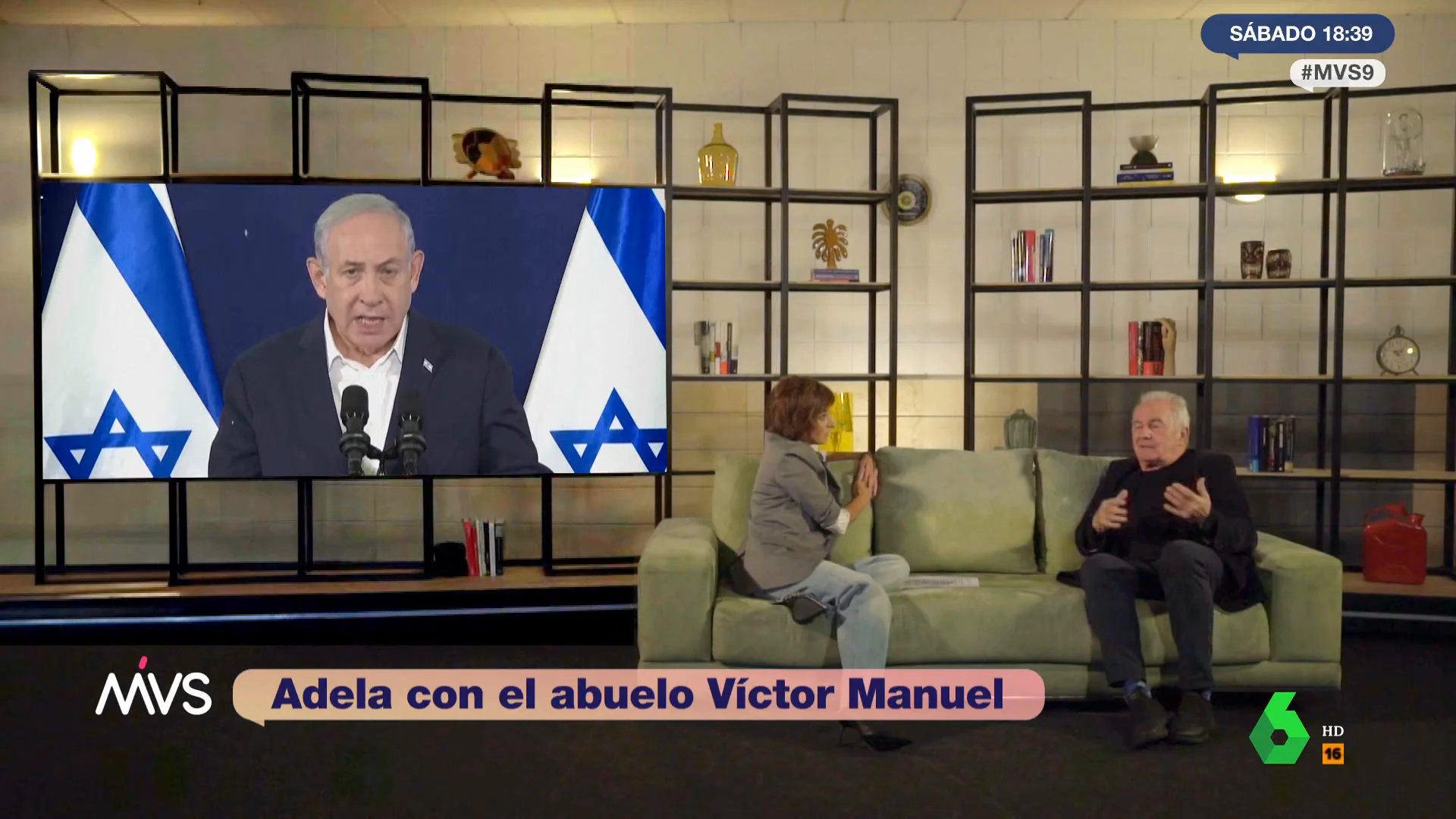Víctor Manuel: "Seguramente el peor gobernante de la historia del mundo es Netanyahu, un señor atroz" 