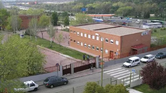 Vista aérea del instituto de Usera en el que ocurrieron los hechos Vista aérea del instituto de Usera en el que ocurrieron los hechos