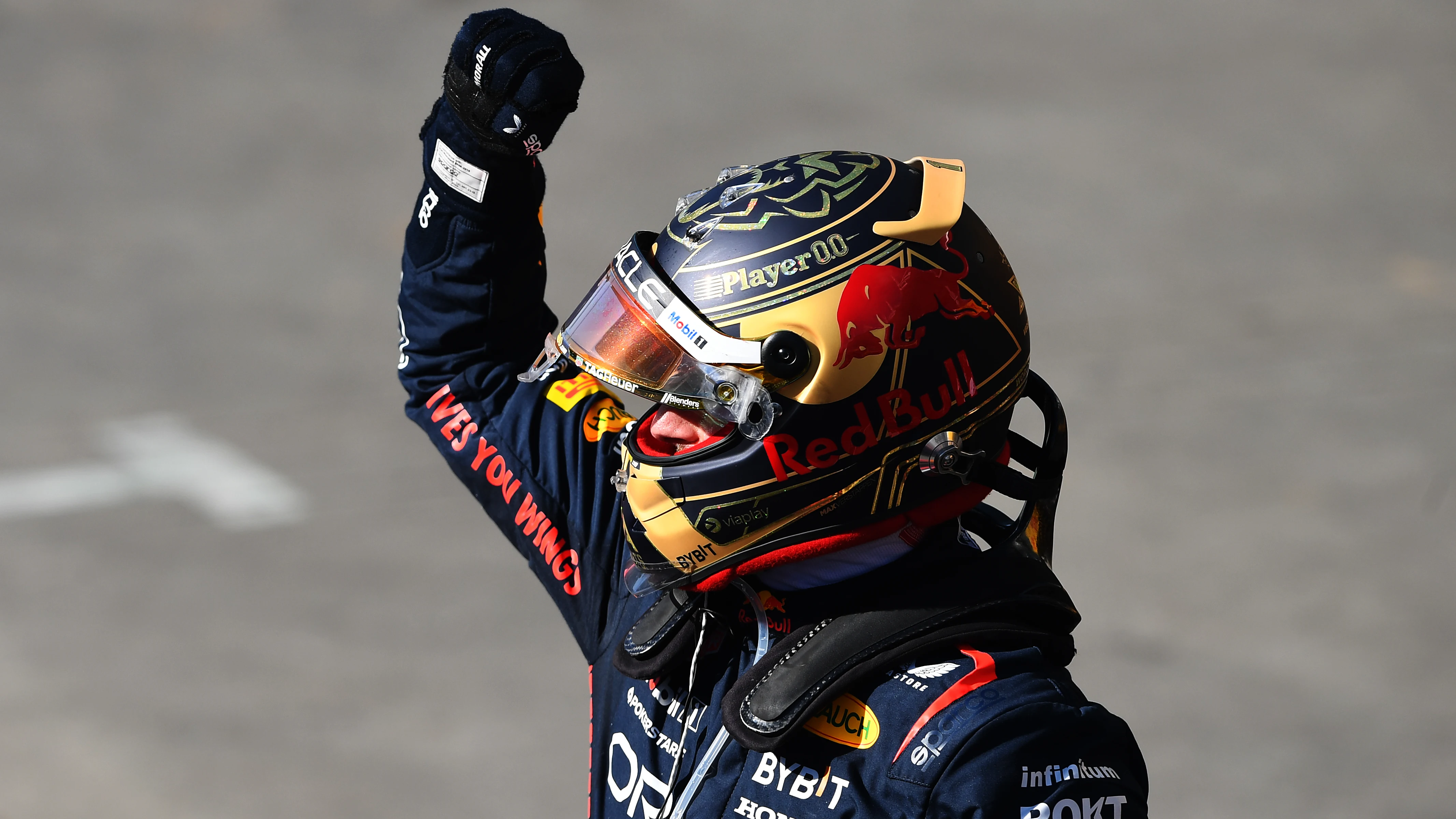 Max Verstappen en Brasil