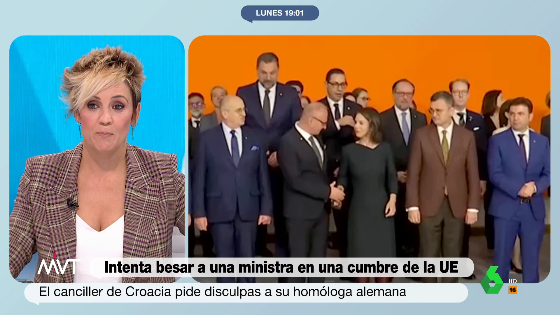 "Fue un pico Rubiales, que se llama ahora", ironiza por su parte Iñaki López, que asegura que "yo esto lo había visto en alguna discoteca a las cinco de la mañana, pero en una cumbre europea...". El análisis de Más Vale Tarde, en este vídeo.