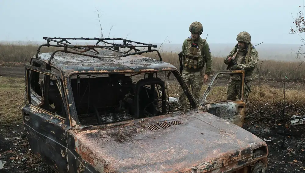 Así es un día en primera línea de frente con las tropas ucranianas que  defienden Zaporiyia