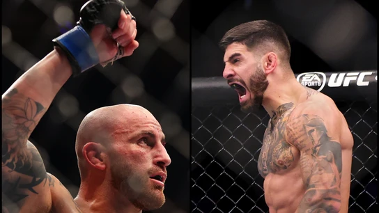 Illia Topuria y Alexander Volkanovski Illia Topuria y Alexander Volkanovski