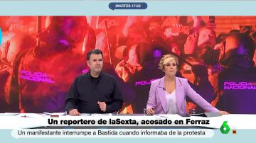 Cristina Pardo, tras el acoso al reportero Javier Bastida: "No me ha quedado clara su opinión sobre Otegi"