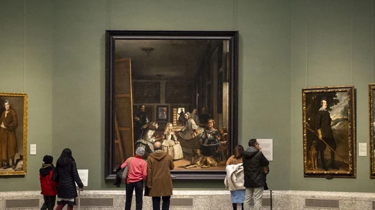 El Prado saca a la luz por primera vez el reverso de 'Las meninas' de Velázquez El Prado saca a la luz por primera vez el reverso de 'Las meninas' de Velázquez