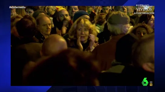 Dani Mateo, tajante a Esperanza Aguirre: "Se empieza gritando a políticos en manifestaciones sin permiso, y se termina montando un movimiento totalitario" Dani Mateo, tajante a Esperanza Aguirre: "Se empieza gritando a políticos en manifestaciones sin permiso, y se termina montando un movimiento totalitario"