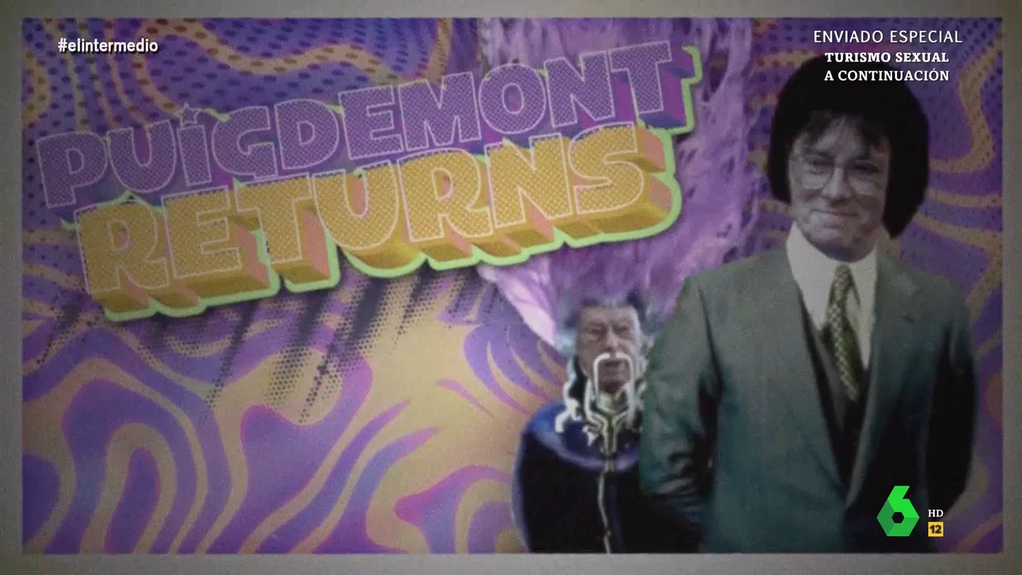 Carles Puigdemont vuelve a España en la última superproducción de El Intermedio Raúl Pérez pone voz a Carles Puigdemont en este sketch de El Intermedio donde el expresident de la Generalitat recibe la noticia de que ya puede volver a España. Su reacción y el problema que encontrará por el camino, en este vídeo.