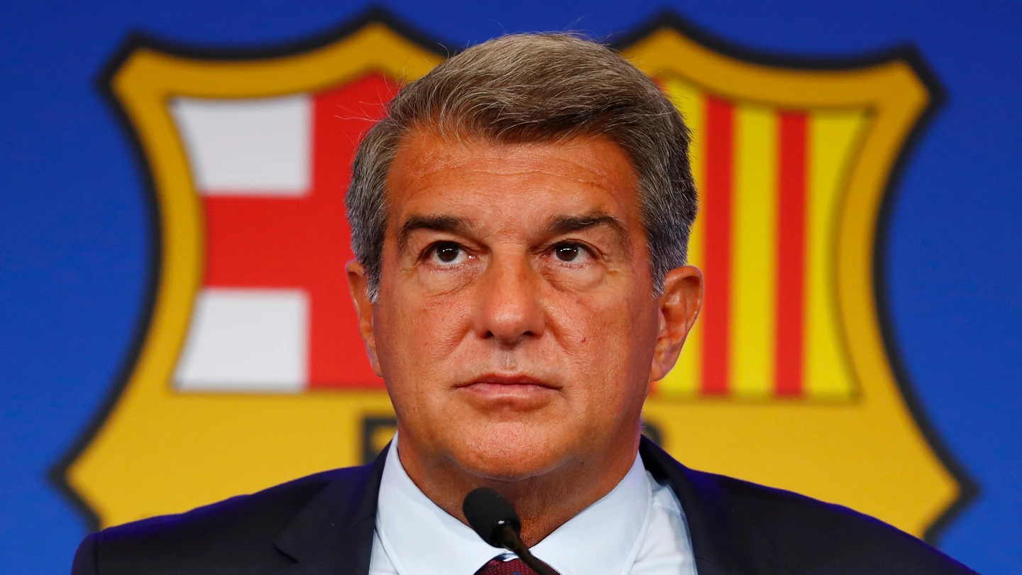 El presidente del FC Barcelona, Joan Laporta El presidente del FC Barcelona, Joan Laporta