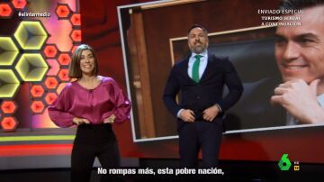 'Cuca Gamarra' y 'Santiago Abascal' se 'marcan' un baile country contra Pedro Sánchez