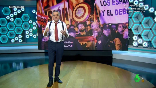 Wyoming, sobre los altercados en Ferraz: "Parece que una parte de la derecha no está muy acostumbrada a sacar sus reivindicaciones a la calle" Wyoming, sobre los altercados en Ferraz: "Parece que una parte de la derecha no está muy acostumbrada a sacar sus reivindicaciones a la calle"