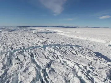 Groenlandia ha perdido un tercio de su hielo en los últimos 45 años Groenlandia ha perdido un tercio de su hielo en los últimos 45 años